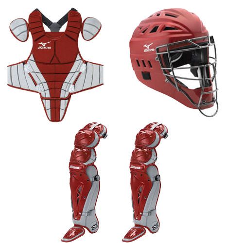 Mizuno Samurai G3/G2 Youth Catchers Gear Set Maroon eBay